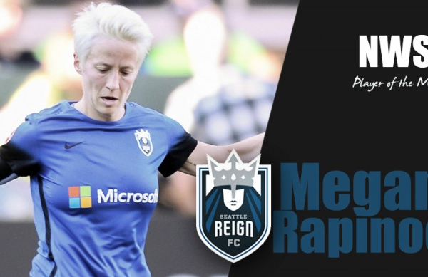Seattle Reign FC's Megan Rapinoe named NWSL Player of the Month for July