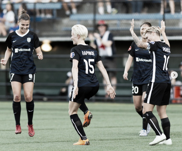 Seattle Reign FC stomps Sky Blue FC to gain sole control of second place