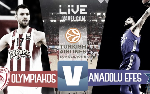 Olympiakos Pireo-Anadolu Efes in Turkish Airlines EuroLeague (87-78): OLYMPIAKOS ALLE FINAL FOUR!
