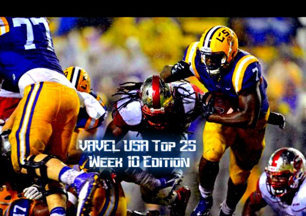 VAVEL USA NCAA Football Week 10 Top 25 Rankings