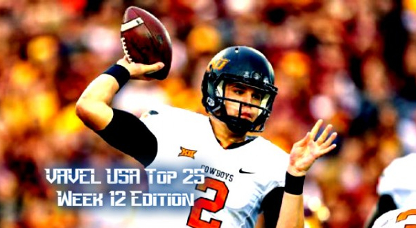 VAVEL USA NCAA Football Week 12 Top 25 Rankings