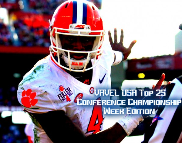 VAVEL USA NCAA Football Conference Championship Week Top 25 Rankings