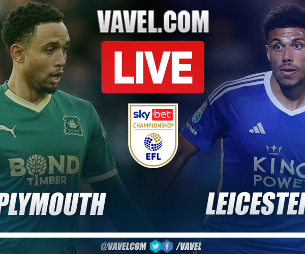 Plymouth vs Leicester LIVE Score Updates in EFL Championship Match