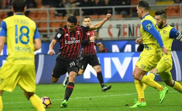 Serie A - Il Milan batte un buon Chievo: finisce 3-1 a San Siro