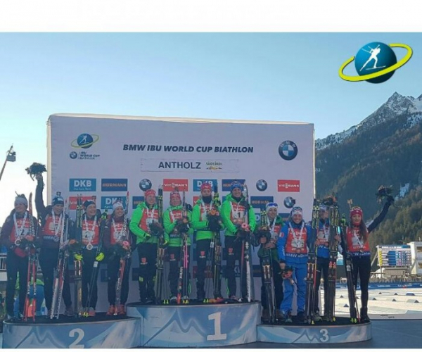 Biathlon - Anterselva 2017, Staffetta femminile: vince la Germania, ma è terzo posto Italia