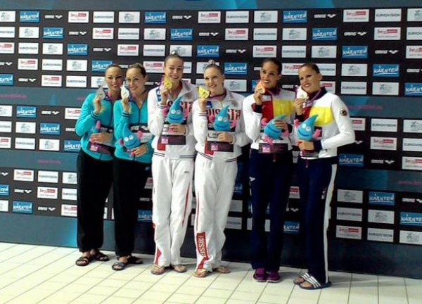Europei Nuoto 2014, sincronizzato: l' Italia chiude quarta nel doppio, oro alla Russia