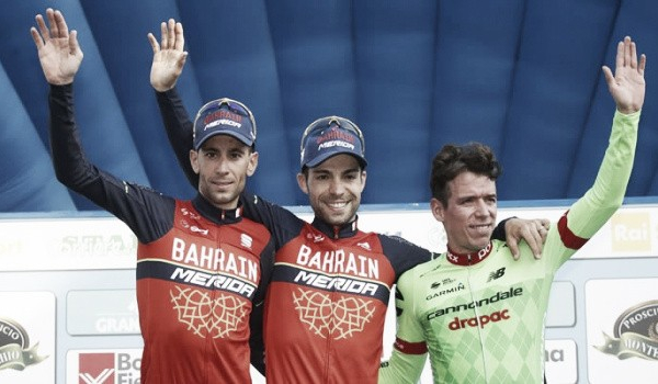 Visconti vence en el doblete de Bahrein-Merida en el Giro dell'Emilia