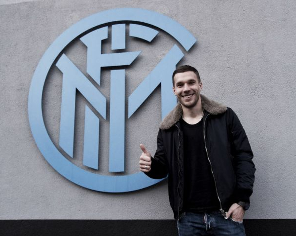 Podolski: "Possiamo arrivare in Champions. Grazie a Mancini e Ausilio per avermi portato qui"