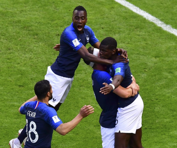 Russia 2018 - Sofferenza per la Francia, ma Pogba stende l'Australia (2-1)