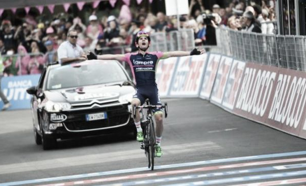 Giro d'Italia, quinta tappa: impresa di Polanc sull'Abetone, scintille Aru - Contador - Porte