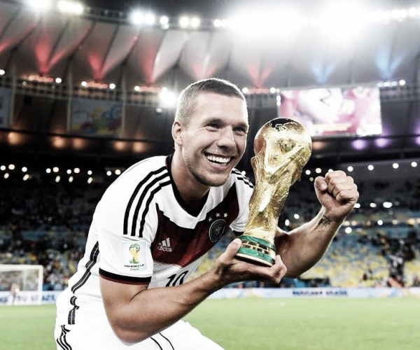 Lukas Podolski pode ser um dos veteranos na seleção olímpica da Alemanha para Tóquio 2020