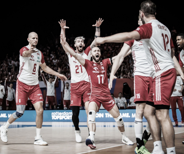 Pontos e melhores momentos Polônia 3x2 Eslovênia pela Liga das Nações de vôlei masculino