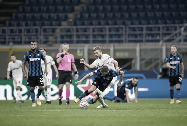 Internazionale
rescata un punto sobre la hora contra Borussia Mönchengladbach