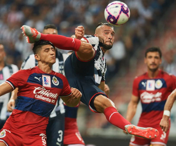 Los últimos cinco partidos entre
Guadalajara y Monterrey