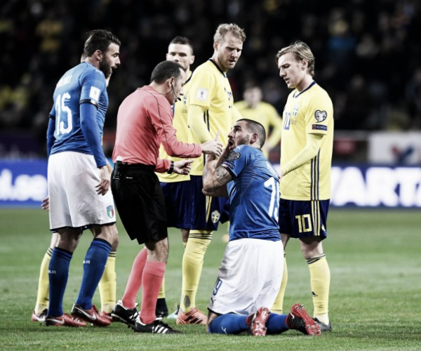 Las palabras de los jugadores italianos tras la derrota en Suecia