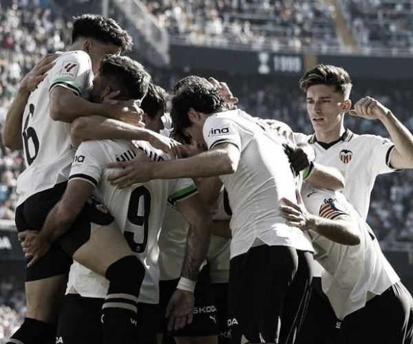 El Valencia sufre para llegar a posiciones europeas