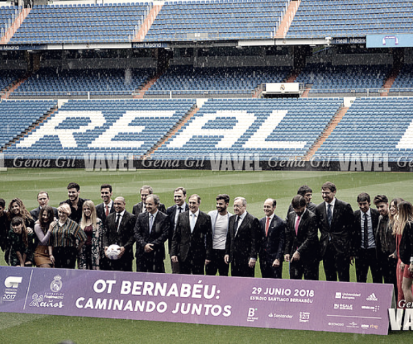 Fotos e imágenes de la presentación de OT Bernabéu