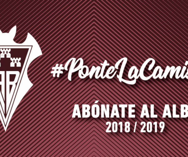 El Albacete Balompié presenta la campaña de abonos para la temporada 2018/19: "Ponte la camiseta"