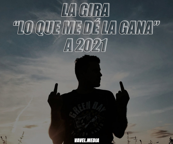La gira “Lo que me dé la gana” de Dani Martín a 2021