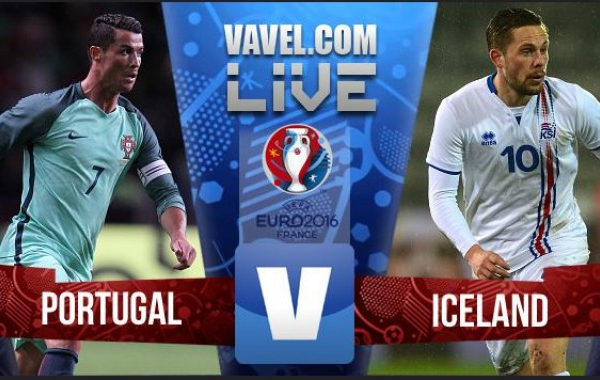 Terminado: Portugal x Islândia  no Euro 2016 (1-1)
