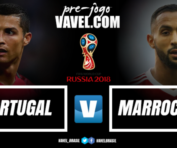 Portugal e Marrocos se enfrentam em Moscou buscando a primeira vitória na Copa