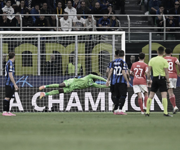 Inter sofre empate do Benfica no fim, mas confirma clássico com Milan nas semis da Champions