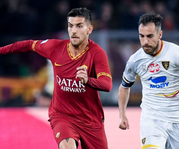 Summary and highlights of Roma 2-1 Lecce in Serie A