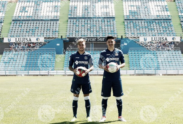 Álvaro Jiménez y Faurlín, presentados como nuevos jugadores azulones