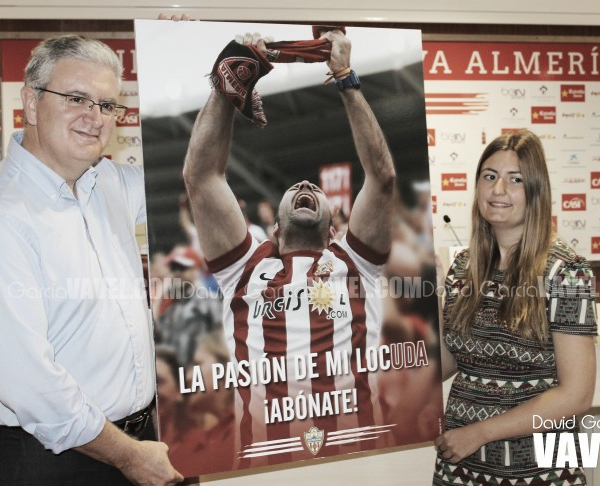 "La pasión de mi locUDA", el eslogan de la nueva campaña de abonos de la UD Almería
