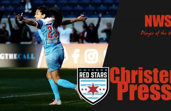 Christen Press named Player of the Week