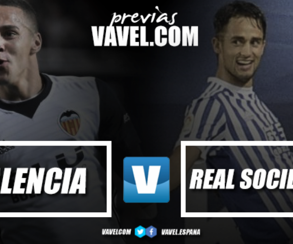 Previa Valencia CF - Real Sociedad: seguir la pugna de los puestos Champions