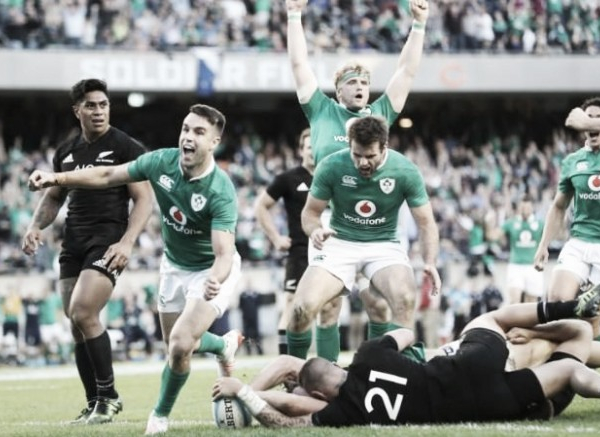 Irlanda-Nueva Zelanda, el destacado del día