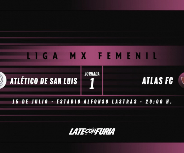 Previa Atlético de San Luis Femenil - Atlas Femenil: Inicia el futbol femenil en San Luis