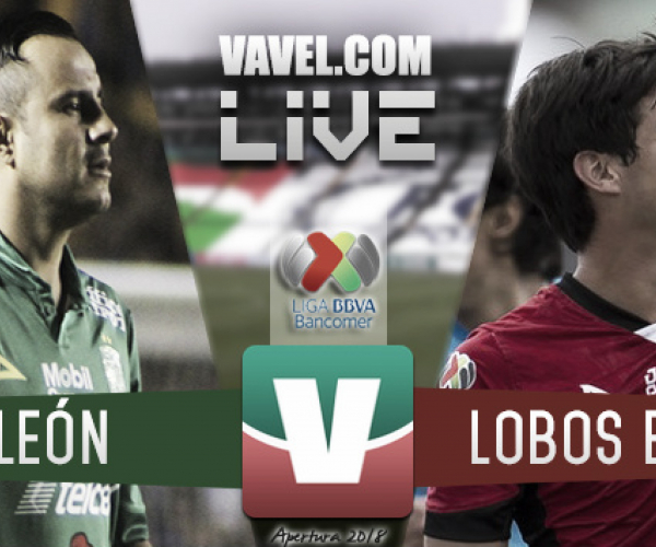 Resultado y gol del 0-1 León vs Lobos BUAP en Liga MX 2018