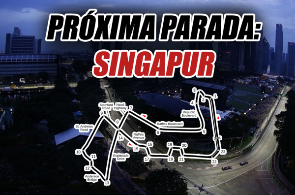 Próxima Parada: Singapur, Vettel reina bajo la noche singapurense