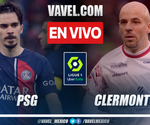 Goles y resumen del PSG 1-1 Clermont en Ligue 1 2024