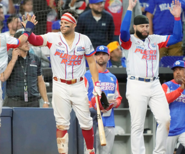 Goles y resumen del Puerto Rico 6-2 Venezuela en Serie del Caribe 2024