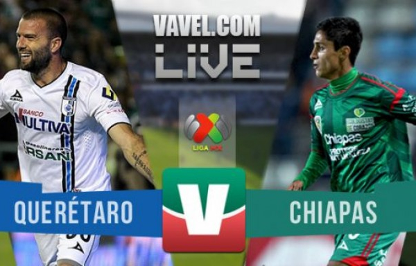Resultado y goles del Querétaro 2-2 Chiapas de la Liga MX 2017