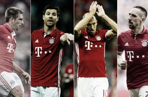 Quarteto experiente do Bayern se destaca no inédito pentacampeonato