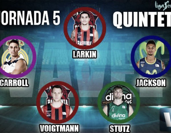 Quinteto VAVEL jornada 5 de la Liga Endesa