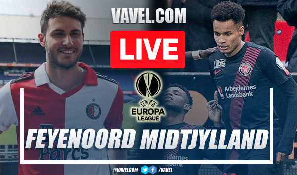 Goles y resumen del Feyenoord 2-2 FC Midtjylland en UEFA Europa League 2022