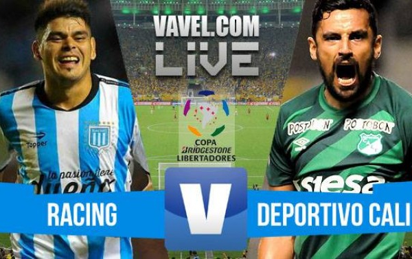 Resultado Racing x Deportivo Cali na Copa Libertadores 2016 (4-2)