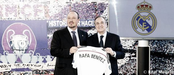 Benítez é nomeado técnico do Real Madrid e declara: "Voltar à minha casa é emocionante"
