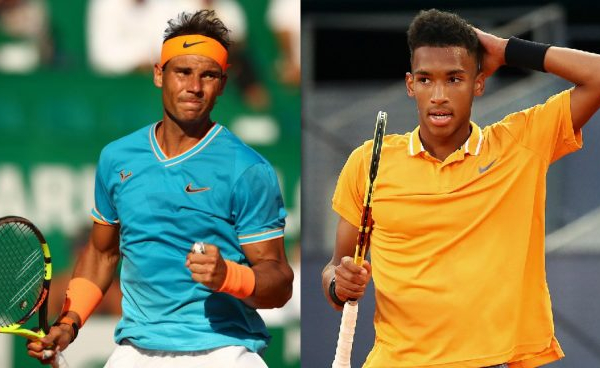  Summary and highlights of Rafa Nadal 1-2 Auger Aliassime in Hurlingham Exhibition