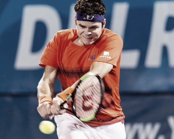 ATP Delray Beach: Milos Raonic fights back to reach semifinals
