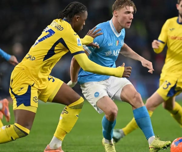 Napoli, il treno Champions ferma a Verona