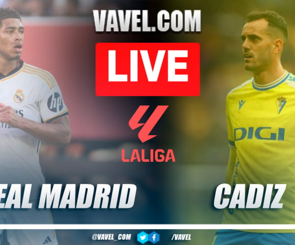 Highlights and goals of Real Madrid 3-0 Cádiz in LaLiga
