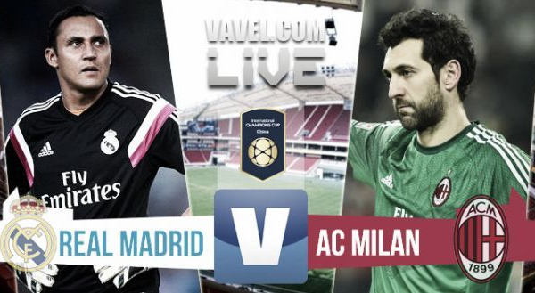 Live Milan - Real Madrid in l'amichevole precampionato (9-10 d.c.r)