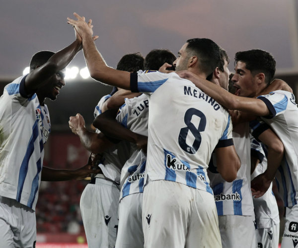 La Real consigue tres puntos sufridos en Almería