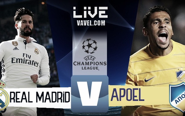 Terminata Real Madrid - APOEL, LIVE Champions League 2017/18 (3-0): Ronaldo x2, poi Ramos